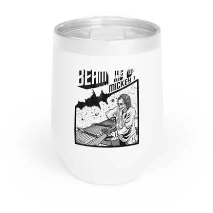 Beam Me Up Wine Tumbler