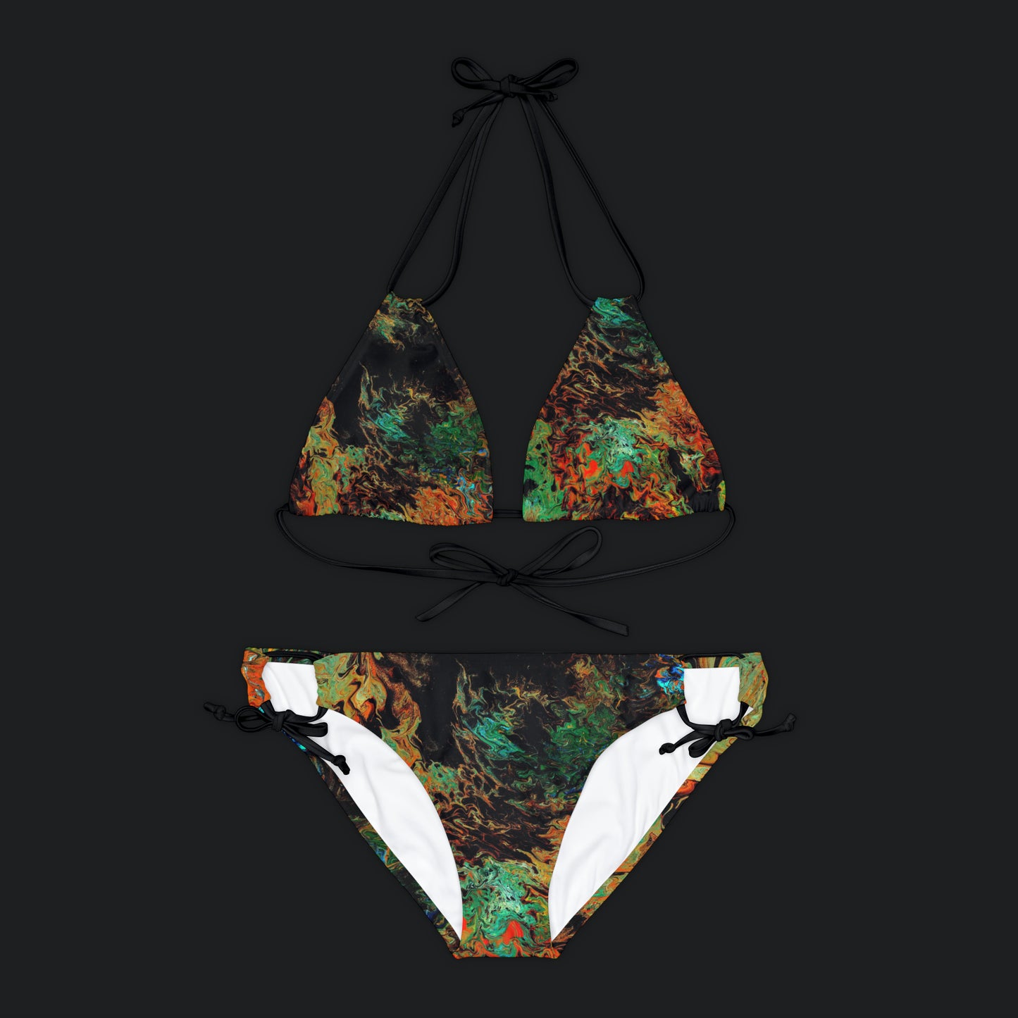 Galaxies Galore Strappy Bikini Set