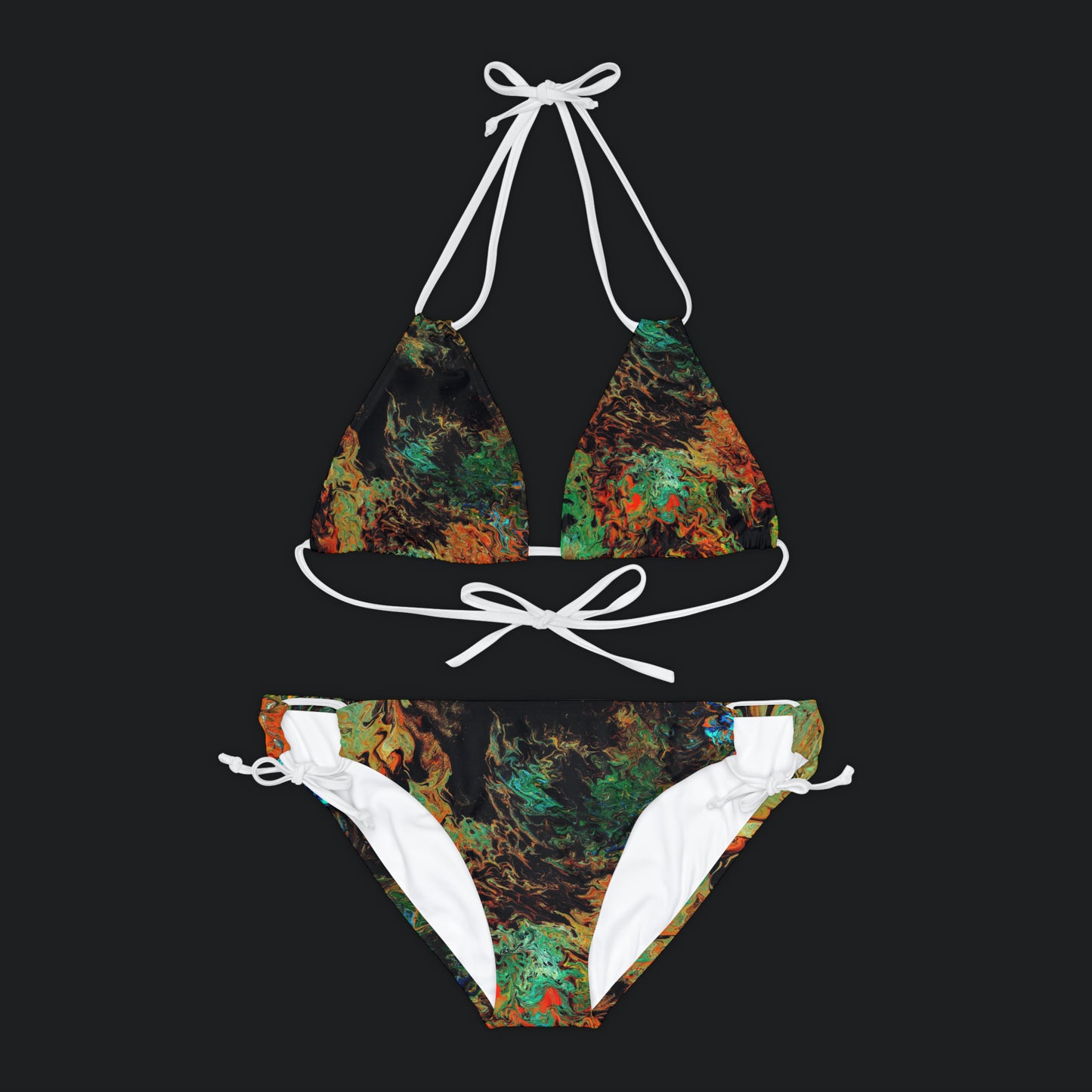 Galaxies Galore Strappy Bikini Set