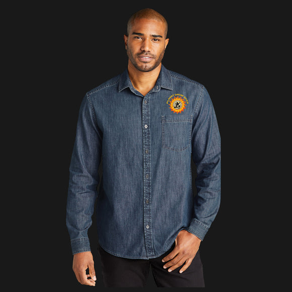 Planet Drum 2022 Denim Shirt