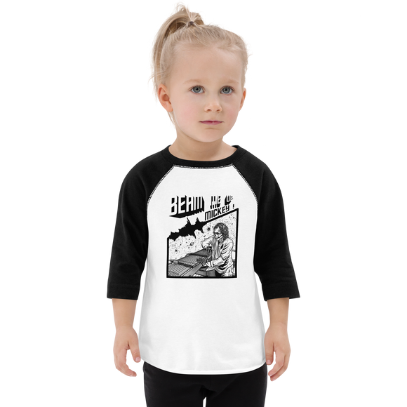 Beam Me Up Toddler Baseball Shirt