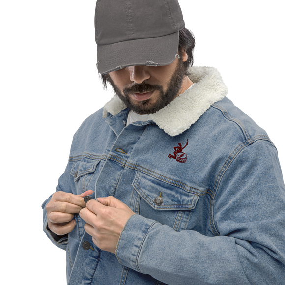 Unisex Edgeman Denim Sherpa Jacket