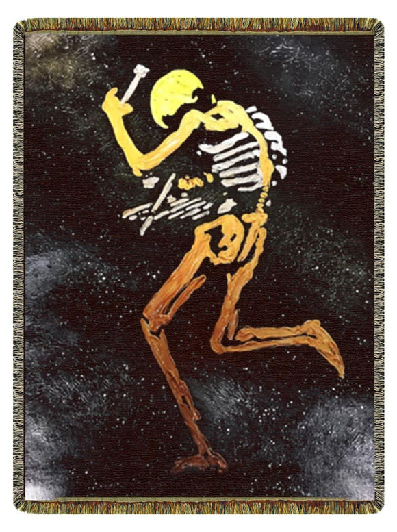 Psychopomp Throw Blanket