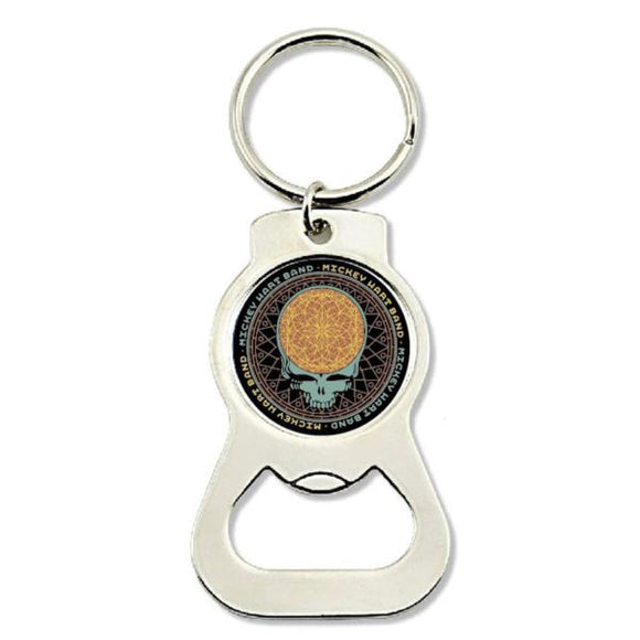 Mandala Skull Die Cast Key Chain