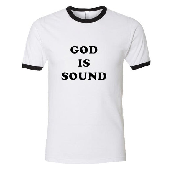 God Is Sound Men's Ringer Tee