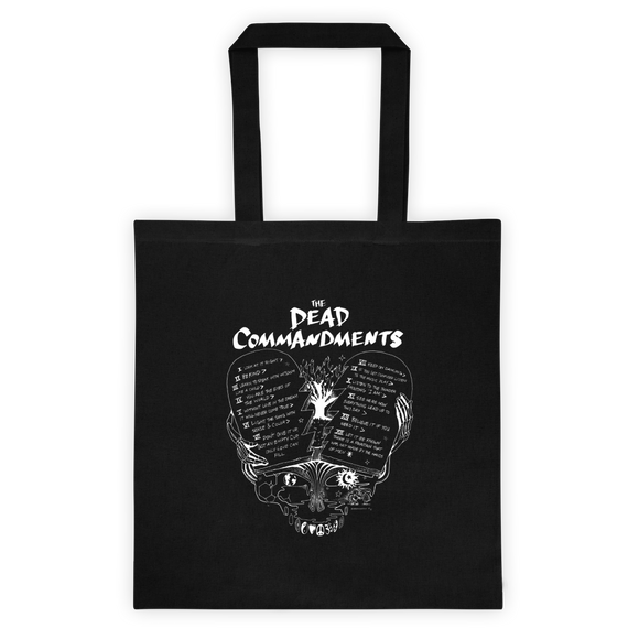 Dead Commandments Tote Bag