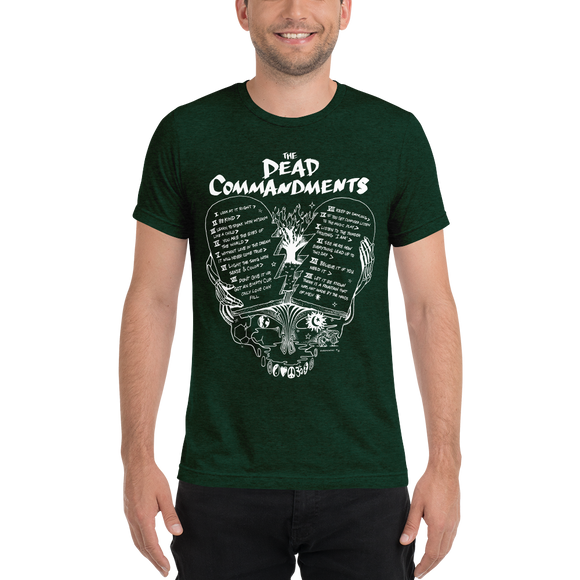 Dead Commandments Triblend Tee