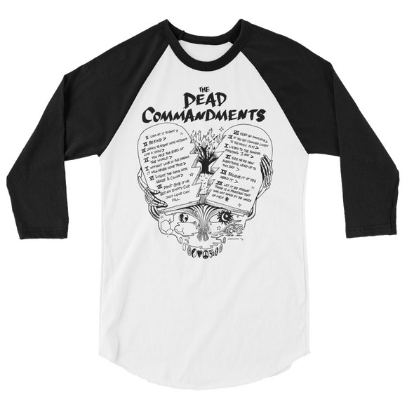 Dead Commandments Baseball Tee